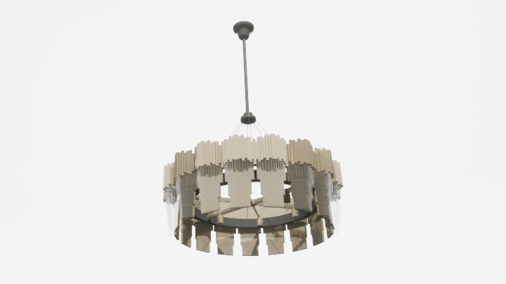 渲染模型_吊灯6031