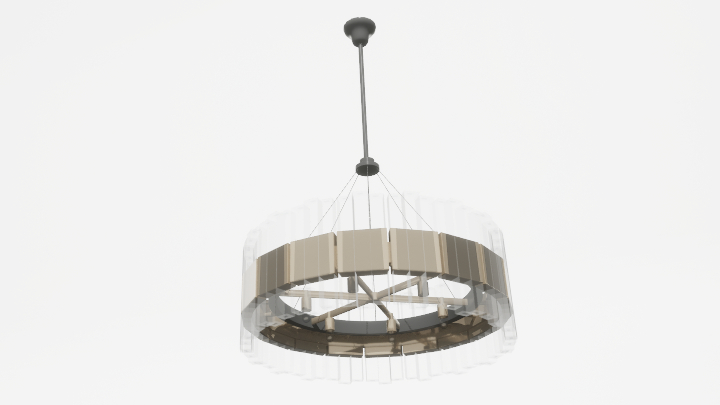 渲染模型_吊灯6032