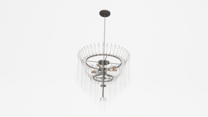 渲染模型_吊灯6046