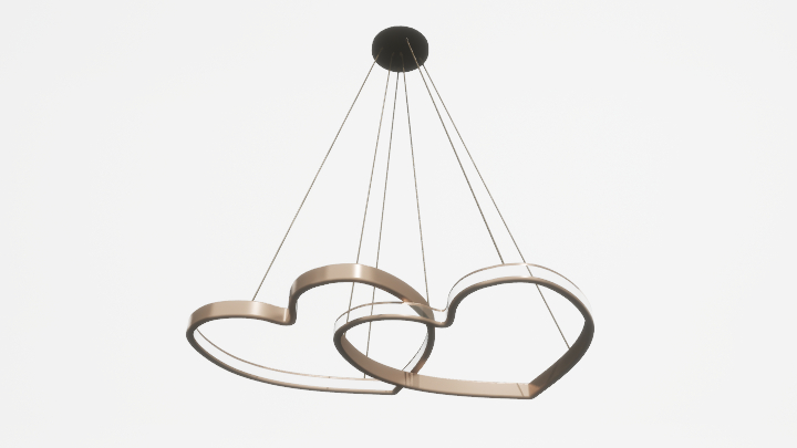 渲染模型_吊灯6052