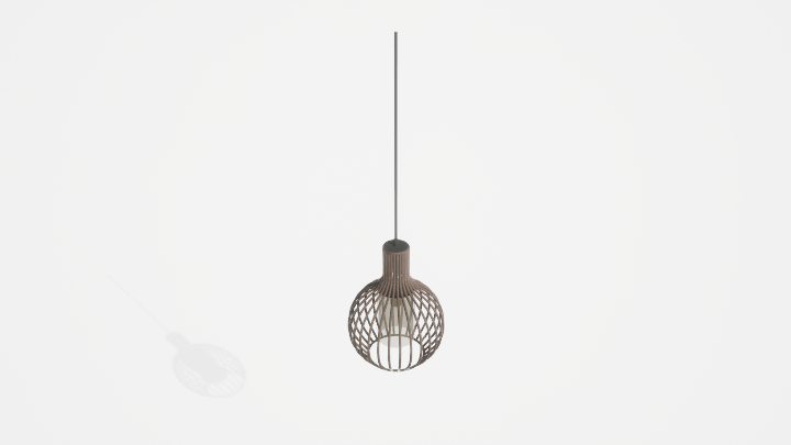 渲染模型_吊灯6060