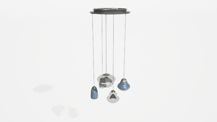 渲染模型_吊灯6117