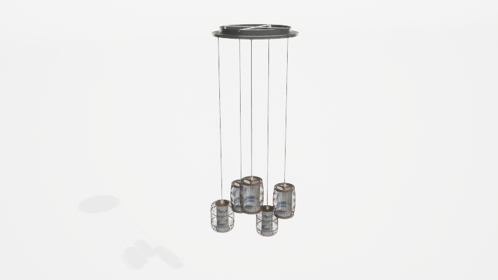 渲染模型_吊灯6126