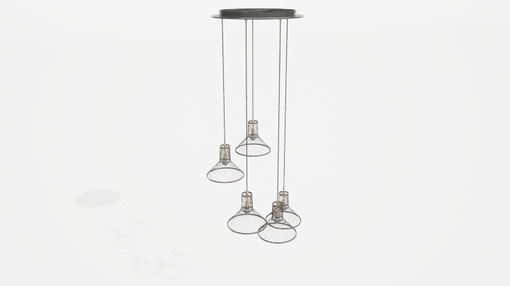 渲染模型_吊灯6127