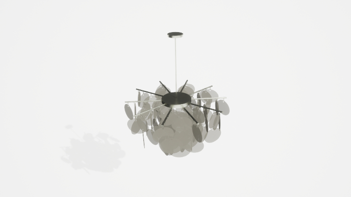 渲染模型_吊灯6234