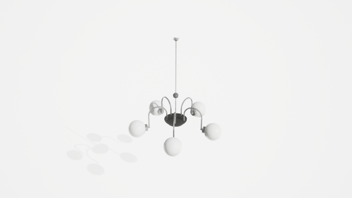 渲染模型_吊灯6242