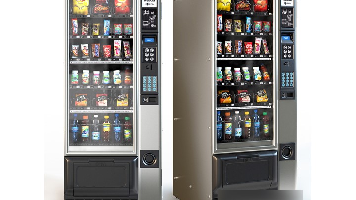 渲染模型_售卖机006