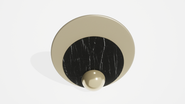 渲染模型_壁灯676