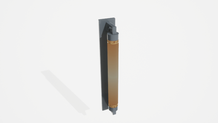 渲染模型_壁灯717