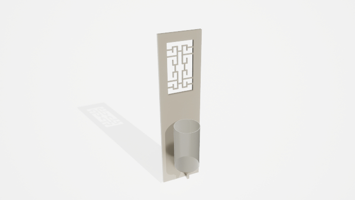 渲染模型_壁灯729