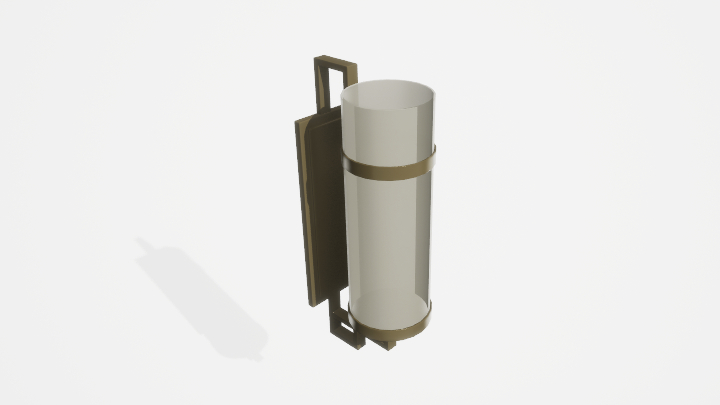 渲染模型_壁灯739