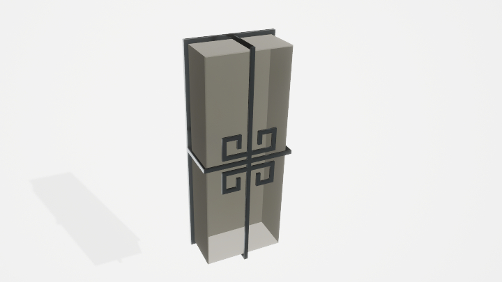 渲染模型_壁灯771