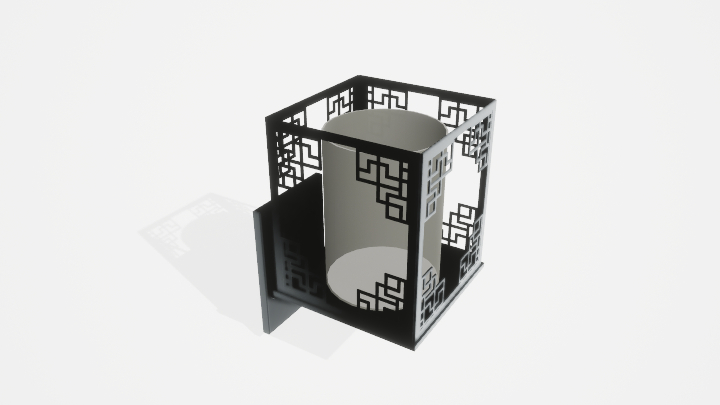 渲染模型_壁灯779