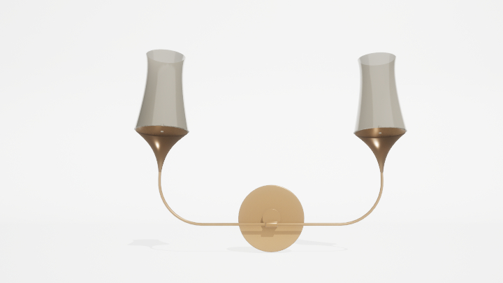 渲染模型_壁灯850