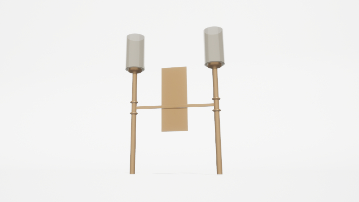 渲染模型_壁灯855