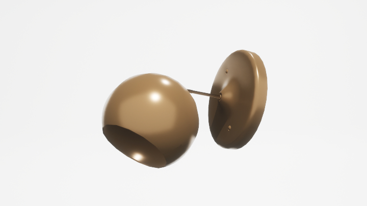 渲染模型_壁灯857