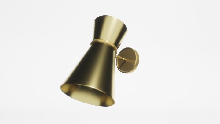 渲染模型_壁灯893