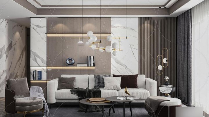 渲染模型_客厅软装008