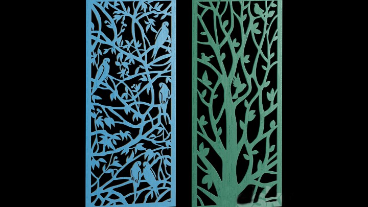 渲染模型_屏风196