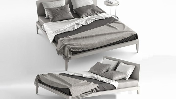 渲染模型_床2969