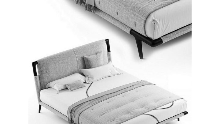 渲染模型_床2981