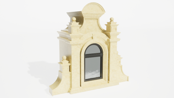 渲染模型_建筑元素026