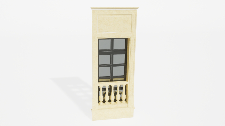 渲染模型_建筑元素037