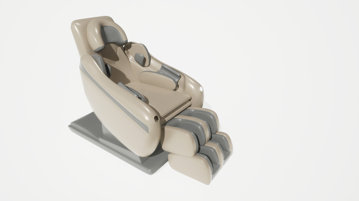 渲染模型_按摩椅002