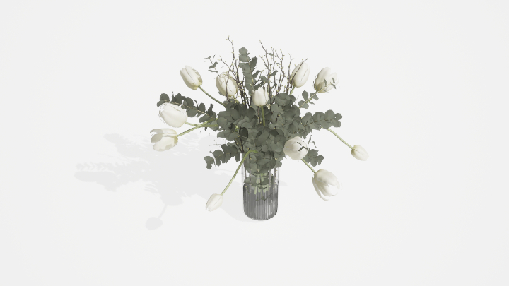 渲染模型_插花040