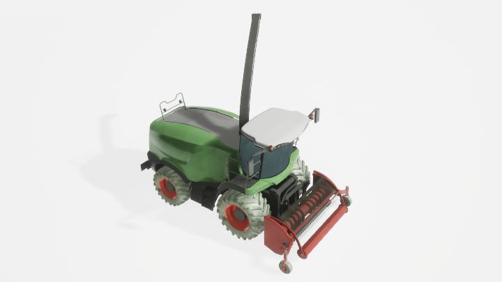 渲染模型_收割机006