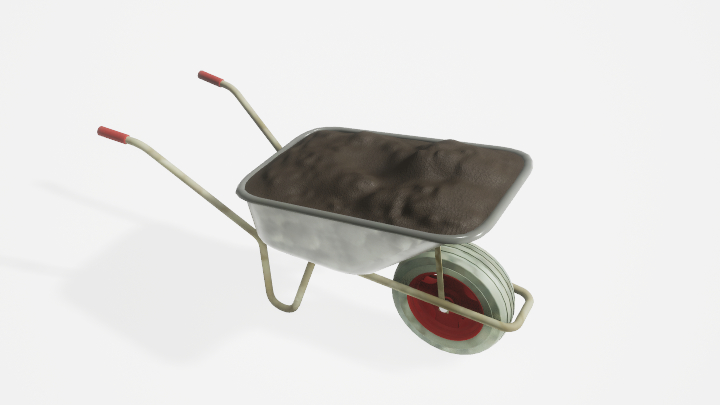 渲染模型_斗车001