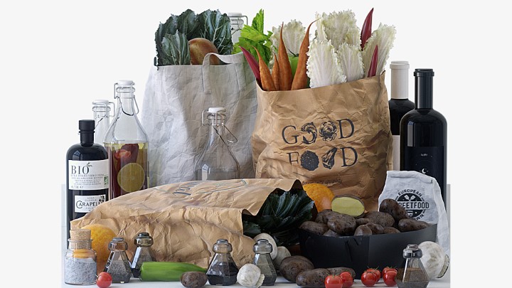 渲染模型_杂货袋002