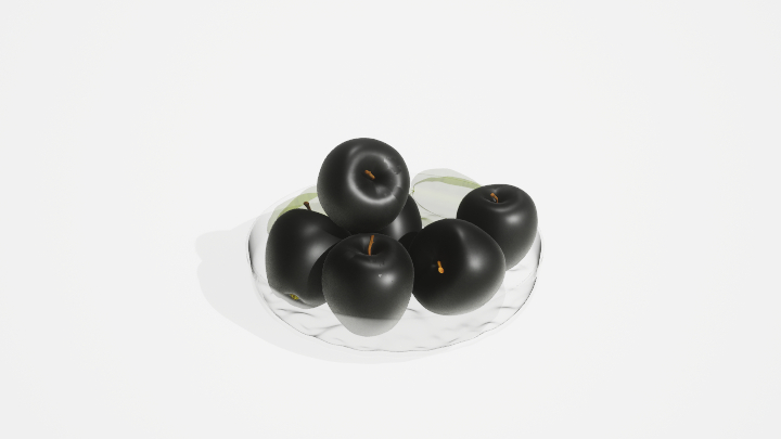 渲染模型_果盘011