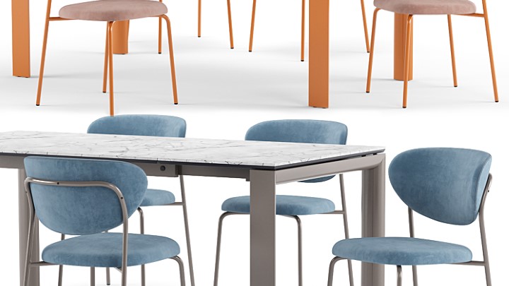 渲染模型_桌椅1276