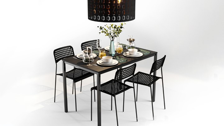 渲染模型_桌椅1294