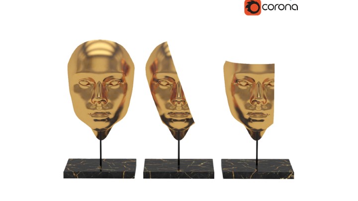 渲染模型_桌面装饰品040