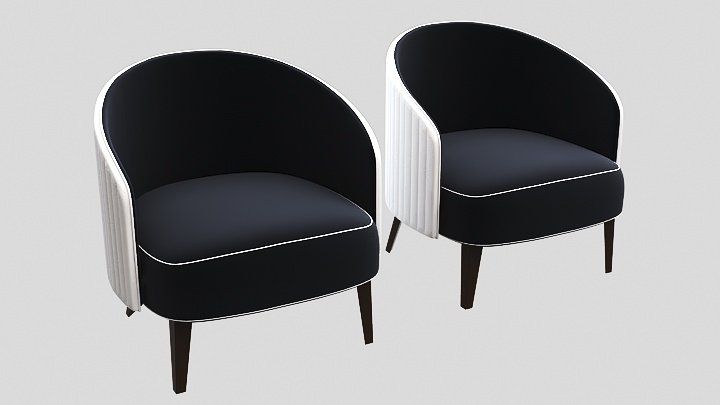 渲染模型_椅子5343