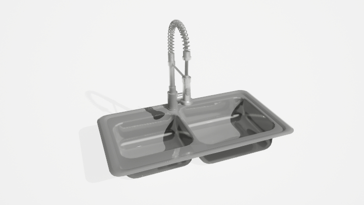 渲染模型_水槽022