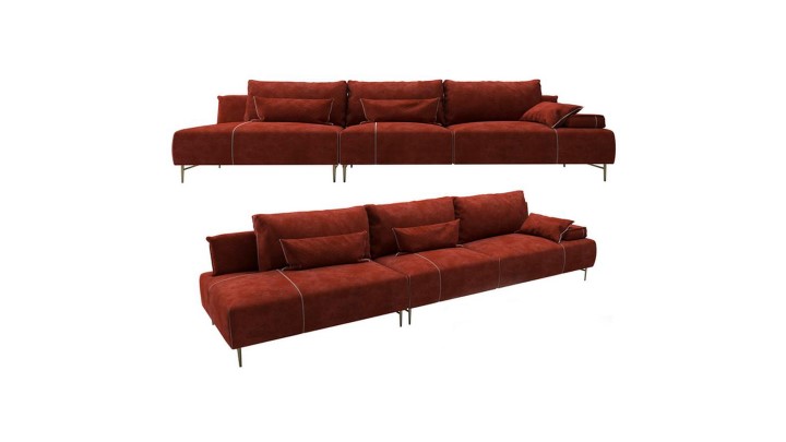 渲染模型_沙发7998