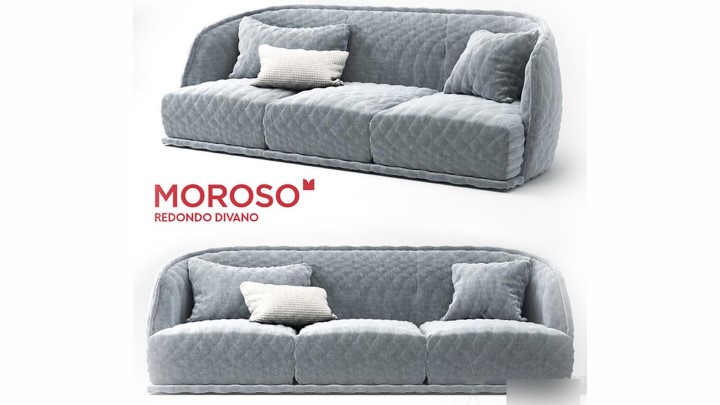 渲染模型_沙发8003