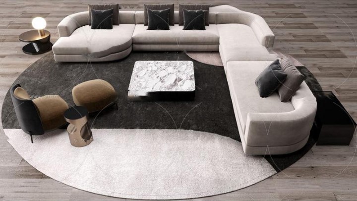 渲染模型_沙发8004