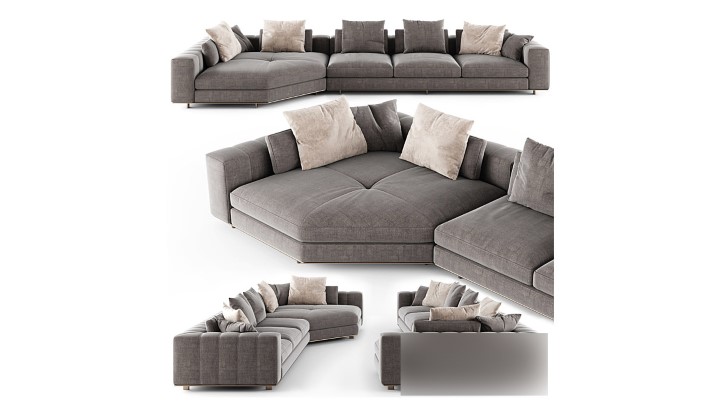 渲染模型_沙发8006