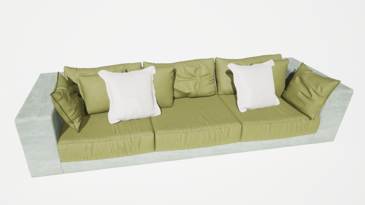 渲染模型_沙发8016
