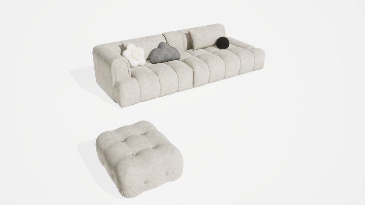 渲染模型_沙发8071