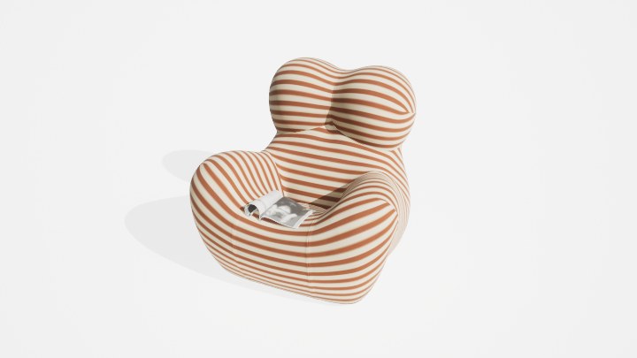 渲染模型_沙发8072