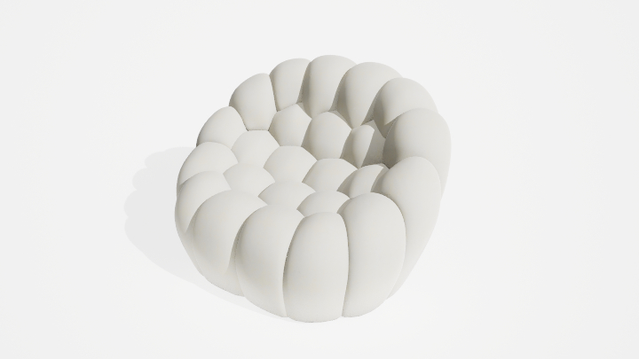 渲染模型_沙发8077