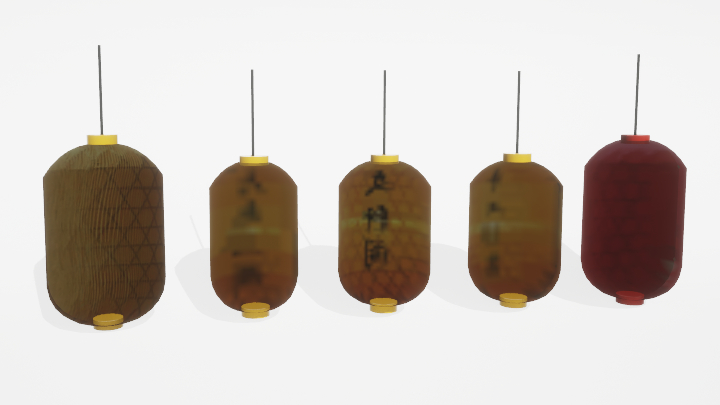 渲染模型_灯笼010