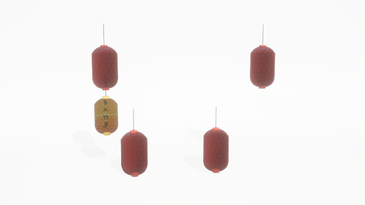 渲染模型_灯笼012