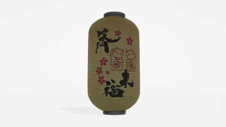 渲染模型_灯笼033