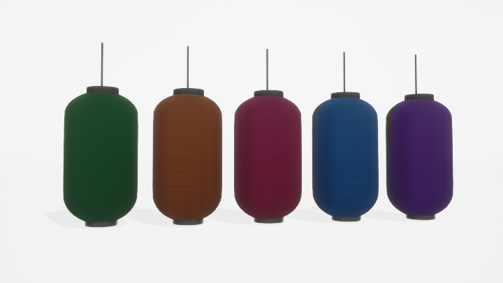 渲染模型_灯笼050